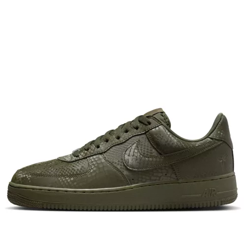 Nike Air Force 1 Low Kobe Bryant Forever Cargo Khaki alacsony szárú sneaker – termékfotó, oldalnézet