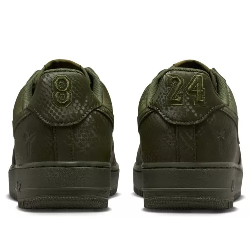 Nike Air Force 1 Low Kobe Bryant Forever Cargo Khaki alacsony szárú sneaker – termékfotó, oldalnézet