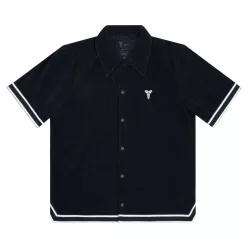 Nike What The Kobe Pleated S/S Top Black – termékfotó, oldalnézet