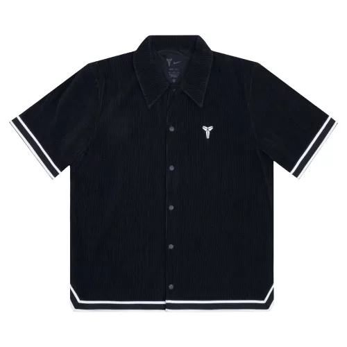 Nike What The Kobe Pleated S/S Top Black – termékfotó, oldalnézet