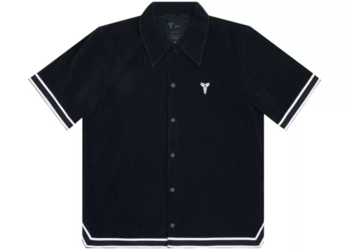 Nike What The Kobe Pleated S/S Top Black – termékfotó, oldalnézet
