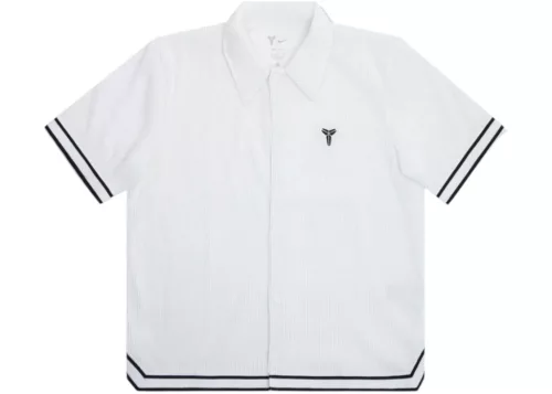 Nike What The Kobe Pleated S/S Top White – termékfotó, oldalnézet