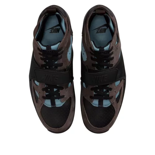 Nike Air Trainer Huarache Baroque Brown Black alacsony szárú sneaker – termékfotó, oldalnézet