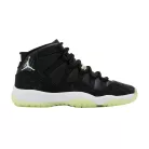 Jordan 11 Retro Black Barely Volt (GS) alacsony szárú sneaker – termékfotó, oldalnézet