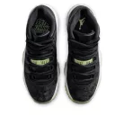 Jordan 11 Retro Black Barely Volt (GS) alacsony szárú sneaker – termékfotó, oldalnézet