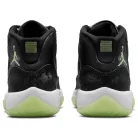 Jordan 11 Retro Black Barely Volt (GS) alacsony szárú sneaker – termékfotó, oldalnézet