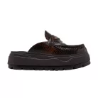 Jordan Mule Croc Velvet Brown (Women's) női alacsony szárú papucs barna