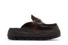 Jordan Mule Croc Velvet Brown (Women's) női alacsony szárú papucs barna