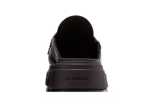 Jordan Mule Croc Velvet Brown (Women's) női alacsony szárú papucs barna