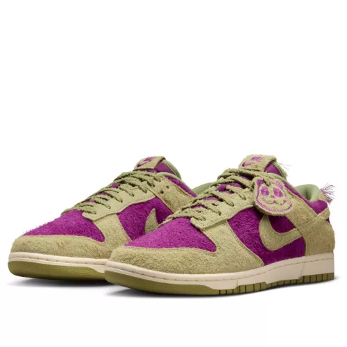 Nike Dunk Low Retro SE Viotech Dusty Olive alacsony szárú sneaker – termékfotó, oldalnézet