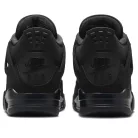 Jordan 4 Retro Black Cat (2025) (GS) alacsony szárú sneaker – termékfotó, oldalnézet