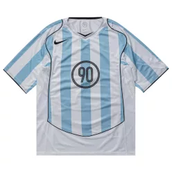 Nike T90 Dri-Fit Soccer Jersey 'Psychic Blue/White/Black/Black' – termékfotó, oldalnézet