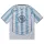 Nike T90 Dri-Fit Soccer Jersey 'Psychic Blue/White/Black/Black' – termékfotó, oldalnézet