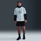 Nike T90 Dri-Fit Soccer Jersey 'Psychic Blue/White/Black/Black' – termékfotó, oldalnézet
