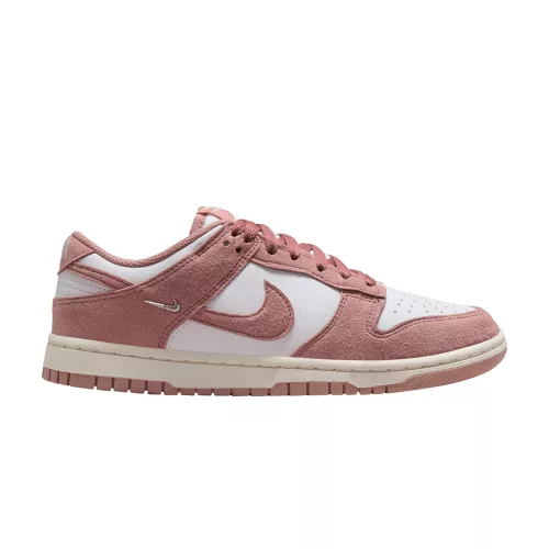 Nike Dunk Low Rose Whisper Gold Mini Swoosh (Women's) alacsony szárú sneaker – termékfotó, oldalnézet