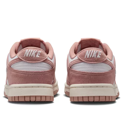 Nike Dunk Low Rose Whisper Gold Mini Swoosh (Women's) alacsony szárú sneaker – termékfotó, oldalnézet