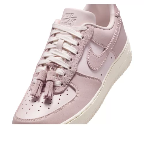 Nike Air Force 1 Low Pink Oxford Tassels (Women's) alacsony szárú sneaker – termékfotó, oldalnézet