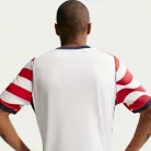 Nike Usmnt 2026 Stadium Home Sail Midnight Navy uniszex póló világos bézs sötétkék utcai sneaker