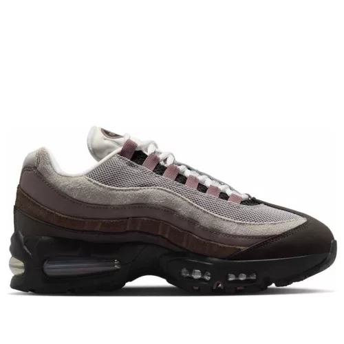 Nike Air Max 95 OG Big Bubble Velvet Brown (Women's) alacsony szárú sneaker – termékfotó, oldalnézet