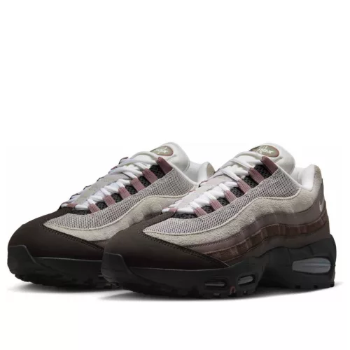 Nike Air Max 95 OG Big Bubble Velvet Brown (Women's) alacsony szárú sneaker – termékfotó, oldalnézet
