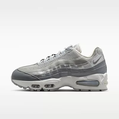Nike Air Max 95 SE Big Bubble Grey Fog Silver (Women's) alacsony szárú sneaker – termékfotó, oldalnézet