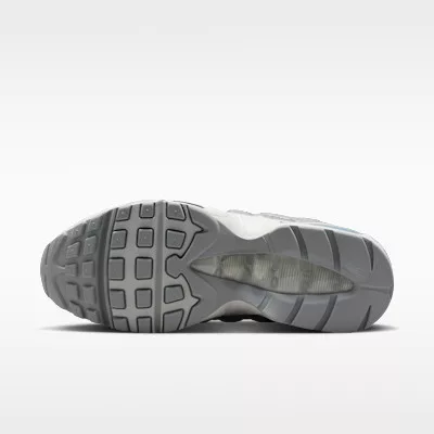 Nike Air Max 95 SE Big Bubble Grey Fog Silver (Women's) alacsony szárú sneaker – termékfotó, oldalnézet