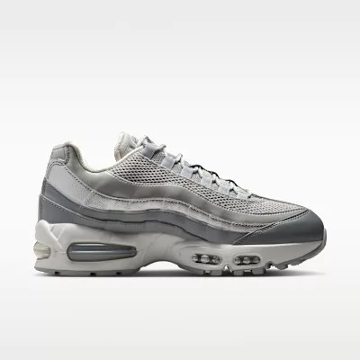 Nike Air Max 95 SE Big Bubble Grey Fog Silver (Women's) alacsony szárú sneaker – termékfotó, oldalnézet