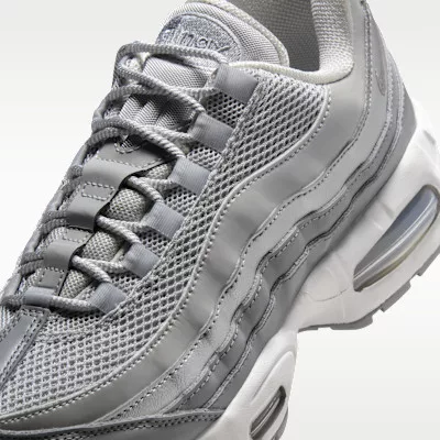 Nike Air Max 95 SE Big Bubble Grey Fog Silver (Women's) alacsony szárú sneaker – termékfotó, oldalnézet