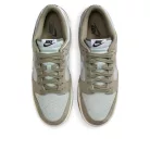 Nike Dunk Low Retro SE Light Silver Light Army Sail White alacsony szárú sneaker – termékfotó, oldalnézet