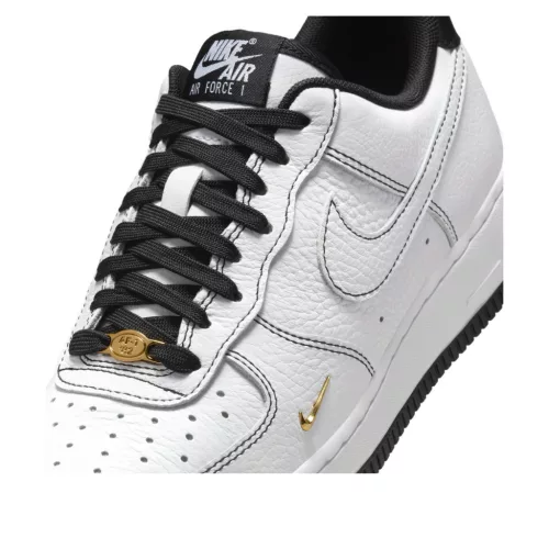 Wmns Air Force 1 '07 Low 'Mini Jewel Pack - White Black' alacsony szárú sneaker – termékfotó, oldalnézet