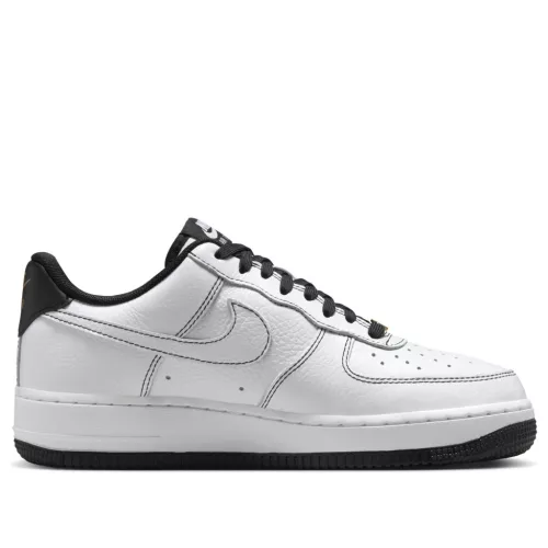 Wmns Air Force 1 '07 Low 'Mini Jewel Pack - White Black' alacsony szárú sneaker – termékfotó, oldalnézet