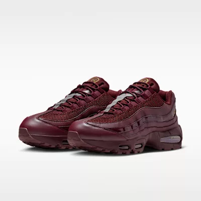 Nike Air Max 95 SE Big Bubble Total 90 Burgundy Crush sneaker – termékfotó, oldalnézet