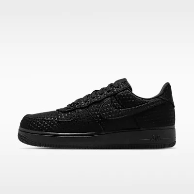 Nike Air Force 1 Low Valentine's Day Black (2026) alacsony szárú sneaker – termékfotó, oldalnézet