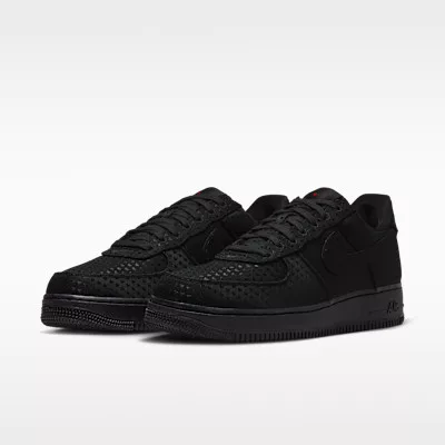 Nike Air Force 1 Low Valentine's Day Black (2026) alacsony szárú sneaker – termékfotó, oldalnézet