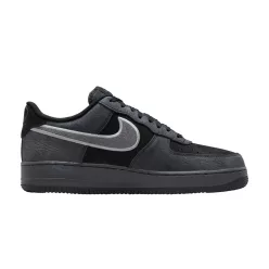 Nike Air Force 1 '07 LV8 'Black Dark Smoke' alacsony szárú sneaker – termékfotó, oldalnézet