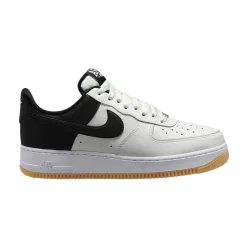Nike Air Force 1 Low '07 LV8 White Black Metallic Silver alacsony szárú sneaker – termékfotó, oldalnézet
