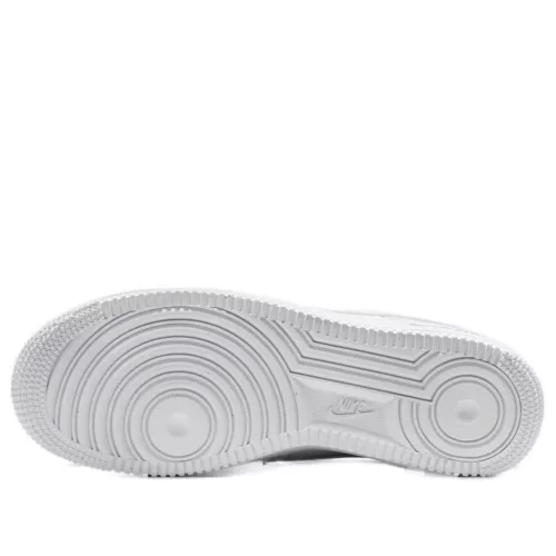 Nike Air Force 1 Low '07 White Pink Foam Metallic Silver Light Crimson (Women's) alacsony szárú sneaker – termékfotó, oldalnézet