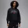 Jordan Brooklyn Fleece Men's Oversized Pullover Hoodie Black/Gym Red – termékfotó, oldalnézet