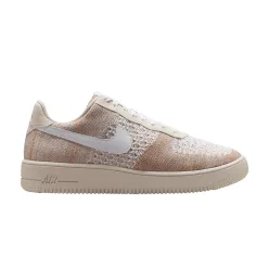 Nike Air Force 1 Flyknit 2.0 Light Bone alacsony szárú sneaker – termékfotó, oldalnézet
