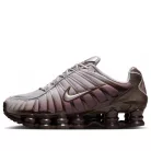 Nike Shox TL Baroque Brown Platinum Violet Metallic Silver (Women's) alacsony szárú sneaker – termékfotó, oldalnézet