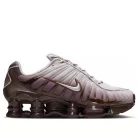 Nike Shox TL Baroque Brown Platinum Violet Metallic Silver (Women's) alacsony szárú sneaker – termékfotó, oldalnézet