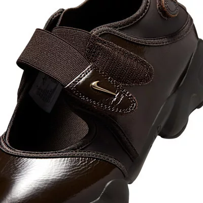 Nike Air Rift Velvet Brown Gold (Women's) alacsony szárú sneaker – termékfotó, oldalnézet