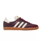 adidas Samba OG Maroon Gold Metallic (Women's) alacsony szárú sneaker – termékfotó, oldalnézet