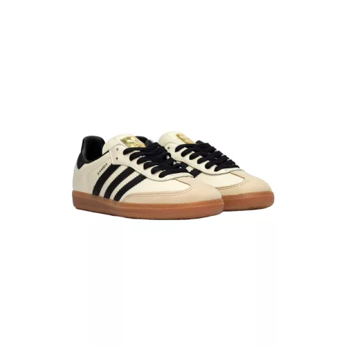 adidas Samba OG Cream White Sand Strata (Women's) alacsony szárú sneaker – termékfotó, oldalnézet