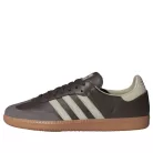 adidas Samba OG Brown Putty Grey alacsony szárú sneaker – termékfotó, oldalnézet