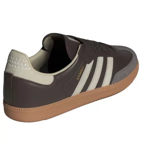adidas Samba OG Brown Putty Grey alacsony szárú sneaker – termékfotó, oldalnézet