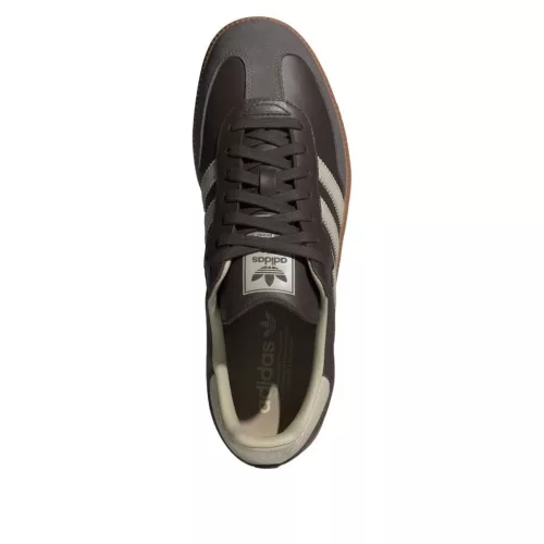 adidas Samba OG Brown Putty Grey alacsony szárú sneaker – termékfotó, oldalnézet