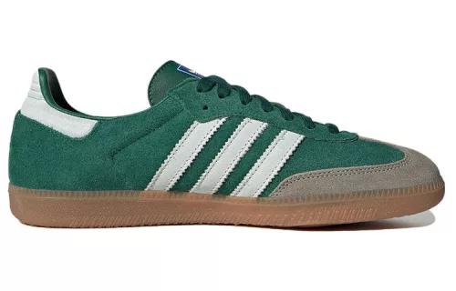 adidas Samba OG Collegiate Green Gum Grey Toe alacsony szárú sneaker – termékfotó, oldalnézet