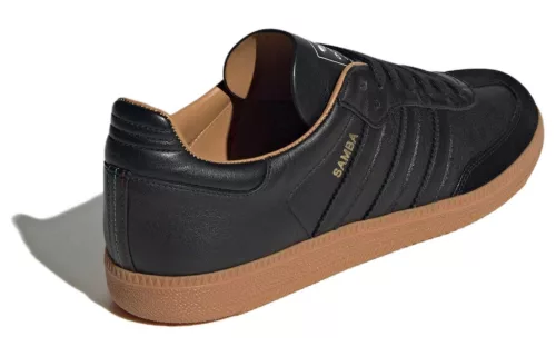 adidas Samba OG Made In Italy Black Gum alacsony szárú sneaker – termékfotó, oldalnézet