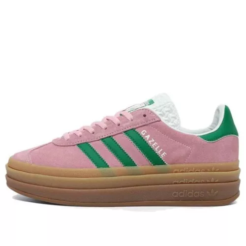 adidas Gazelle Bold True Pink (Women's) alacsony szárú sneaker – termékfotó, oldalnézet